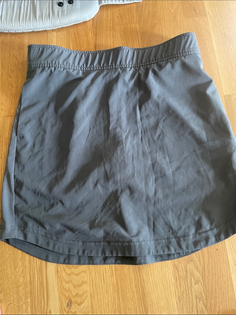 Eddie Bauer Charcoal Gray Athletic Skort